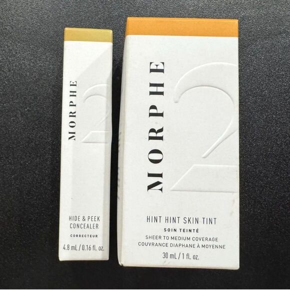 Morphe Other - Morphe Hint Hint Skin Tint Sheer to Medium Foundation 1 oz NIB+FREE Concealer